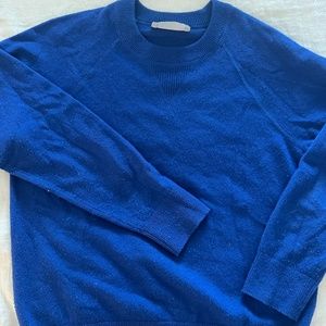 Everlane Cashmere Royal Blue Sweater in Medium